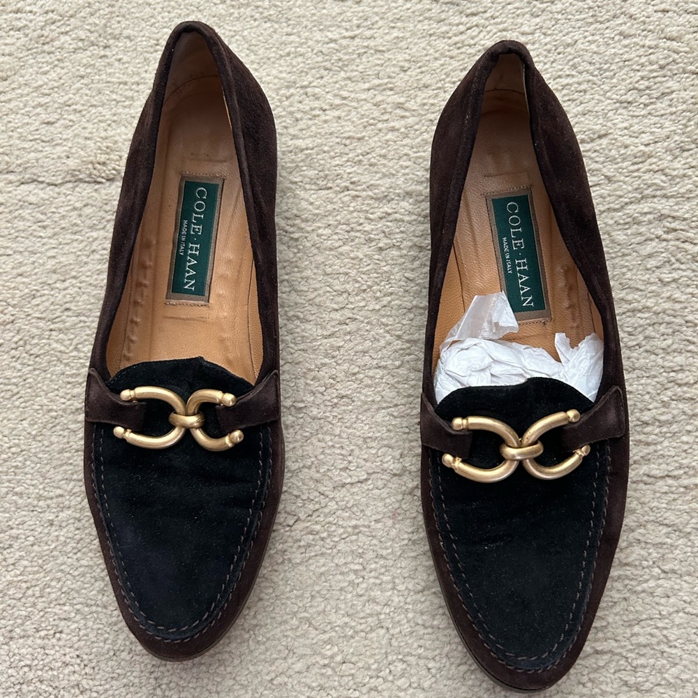 Cole Haan Suede Loafers Size 8AA
